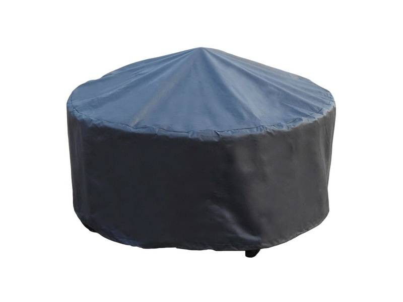 Чехол на комплект стола со стульями цвет чёрный 240den из ткани Оксфорд 240den. Защита от различного мусора и пыли.