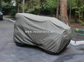 Чехол для транспортировки квадроцикла Yamaha Grizzly 700, цвет хаки 600den.