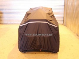 Транспортировочный чехол наBRP OUTLANDER X MR 1000R цвет тёмно-синий 600 den. Хорошая защита от солнца, осадков и различного мусора.