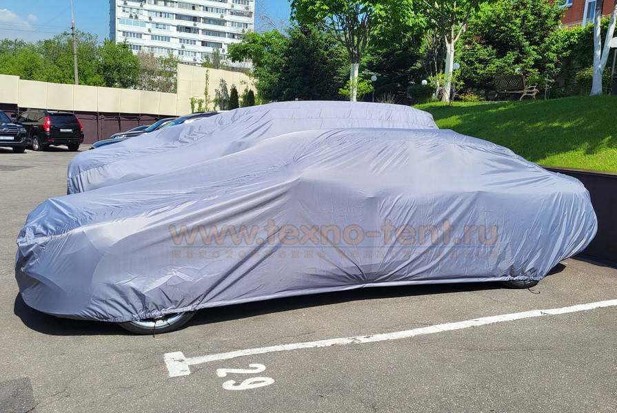 Двухслойный тент-чехол на автомобиль Mercedes Maybach S-class из ткани Оксфорд 300 den.