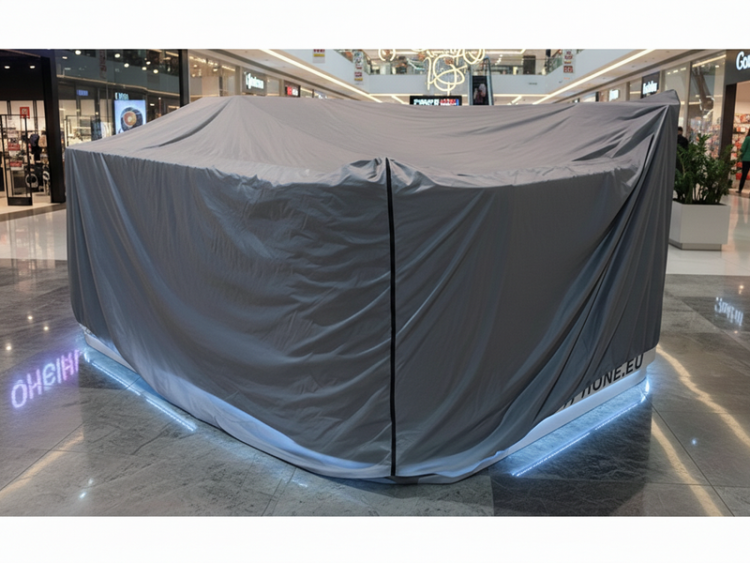 Чехол на торговый островок Д2000хШ600хВ1200 мм