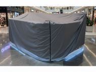 Чехол на торговый островок Д3500хШ2000хВ1200 мм