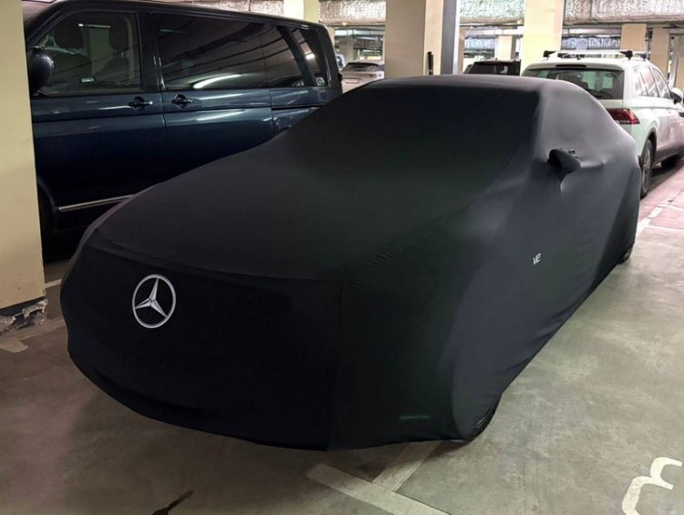 Эластичный тент-чехол для автомобиля Mercedes S-class