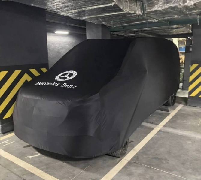 Уличный чехол Софтшелл на автомобиль Mercedes Vito Kompakt