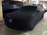 Эластичный тент-чехол для автомобиля Mercedes S-Класс W126