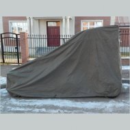 Тент на мини погрузчик Avant 220 с щёткой