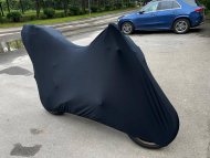 Эластичный чехол на мотоцикл Harley-Davidson Sportster S для паркинга Эластичный чехол на мотоцикл Harley-Davidson Sportster S для паркинга