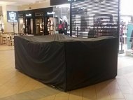 Чехол на торговый островок Д4000хШ3000хВ1200 мм Чехол на торговый островок Д4000хШ3000хВ1200 мм