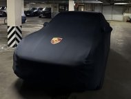Эластичный тент-чехол для автомобиля Porsche Cayenne