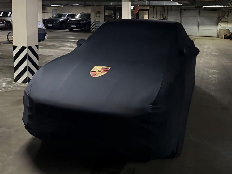 Эластичный тент-чехол для автомобиля Porsche Cayenne