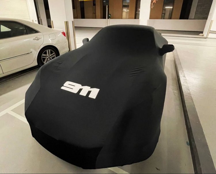 Эластичный тент-чехол для автомобиля Porsche 911 Carrera