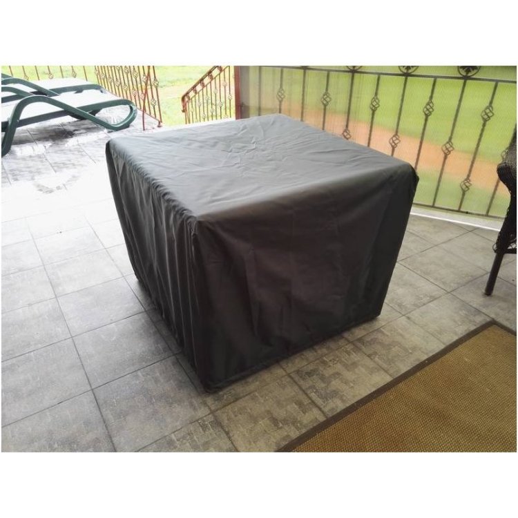Чехол для костровой чаши квадратной 120x120x35 см Чехол для костровой чаши квадратной 120x120x35 см